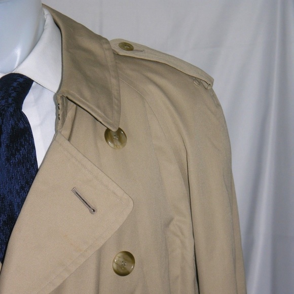 Burberrys Prorsum Insulated Tan Belted Trench Coat 40L